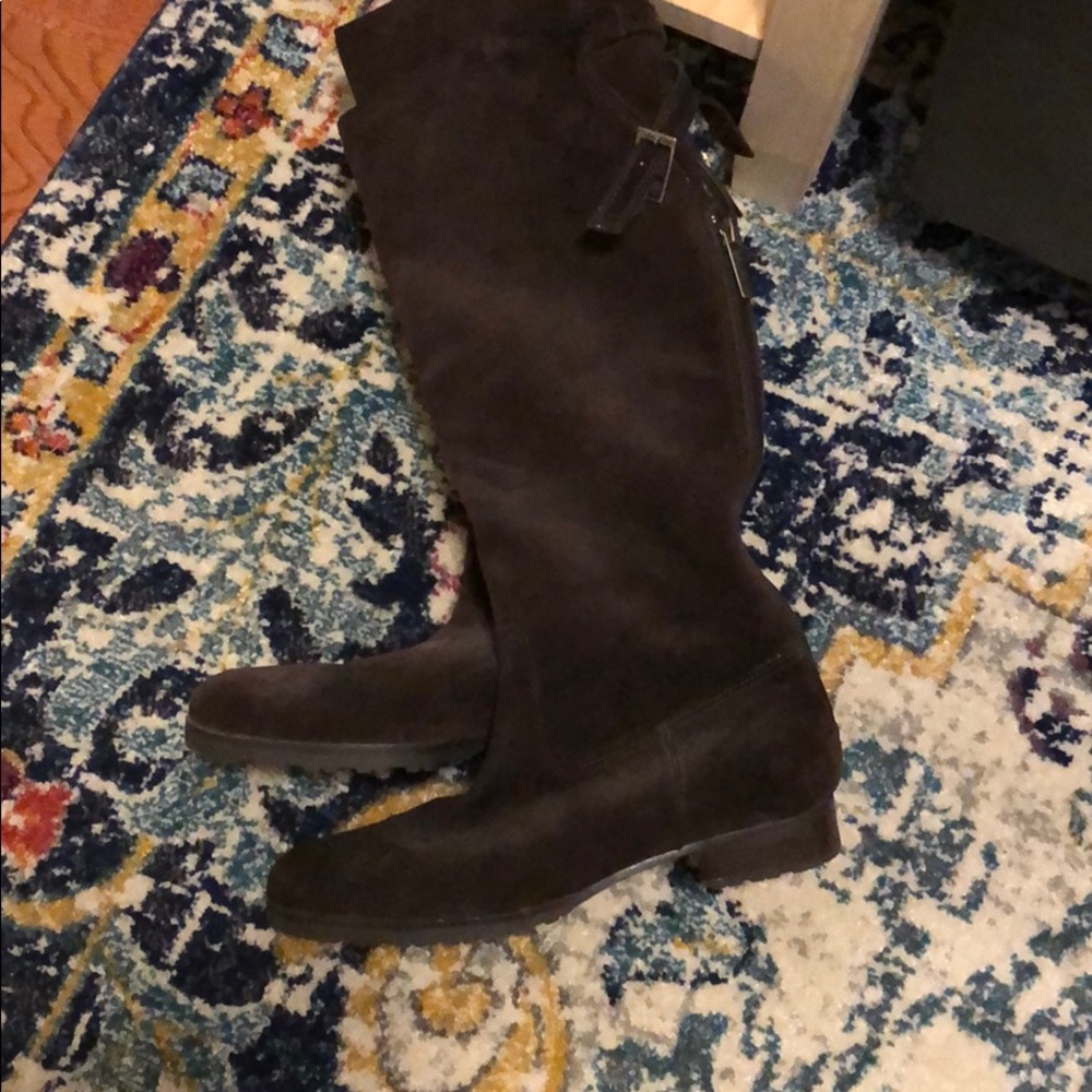 Calvin Klein Brown Suede Boots
